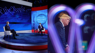 In the ratings race, Joe Biden's town hall wins the popular vote